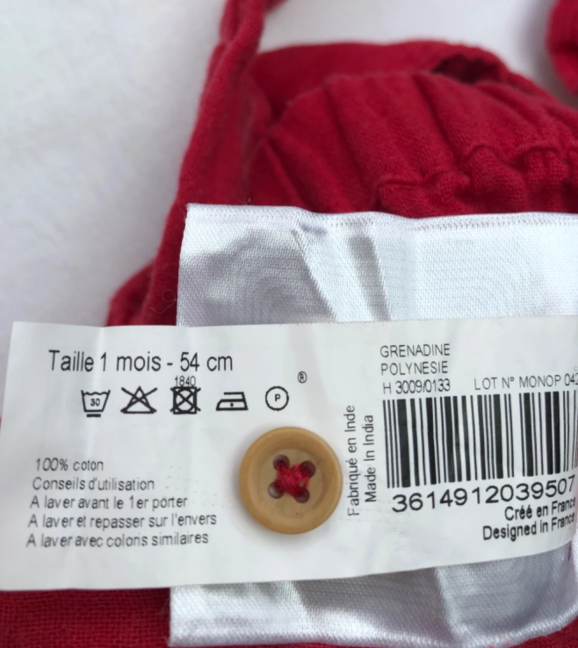 Short con tirantes Bout’chou 1 mes – photo 6